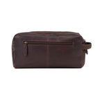 Large Leather Toiletry Bag - Eve