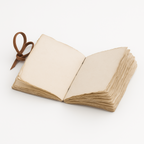 Handmade Cowhide Leather Journal | Rustic Tie-Closure Notebook