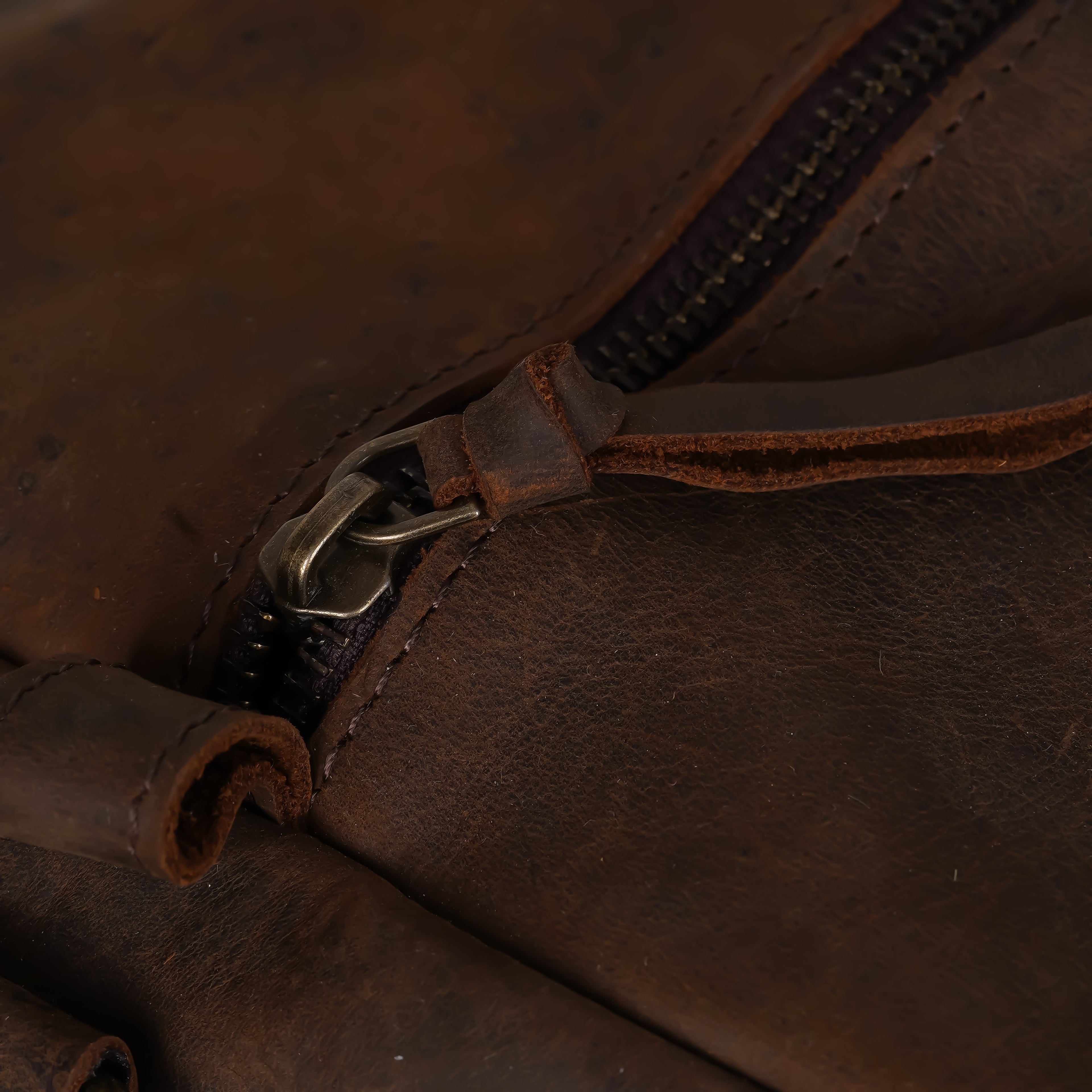 The Voyager - Handmade Leather Duffel Bag for Travel & Weekends