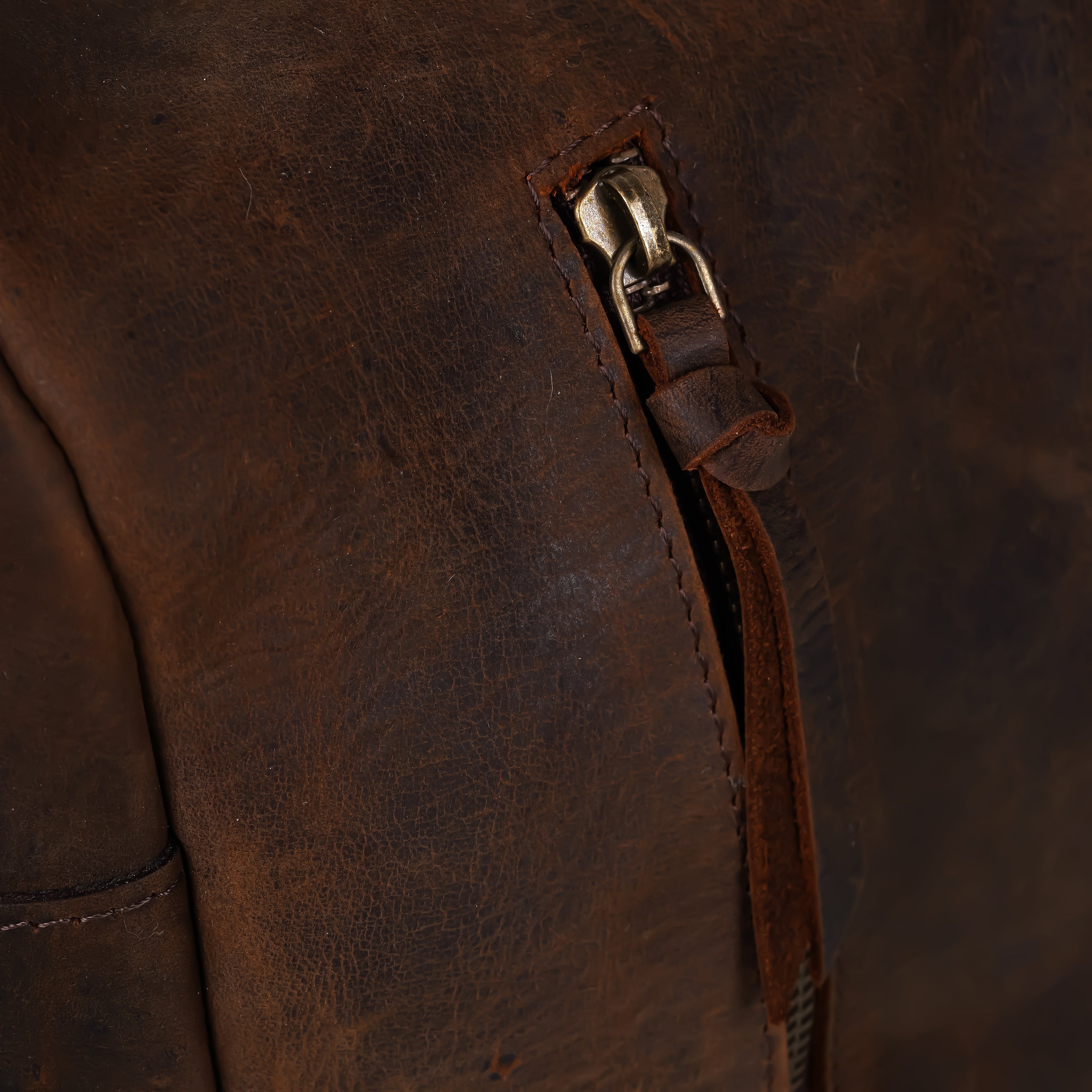 The Voyager - Handmade Leather Duffel Bag for Travel & Weekends