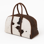 The Maverick - Cowhide Leather Weekender Bag for Bold Getaways