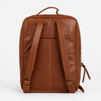 Luxe - Handmade Tan Leather Backpack for Travel, Work & Adventure