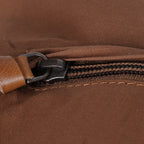 Luxury Brown & White Cowhide Cushion - Rectangle Pillow Cover