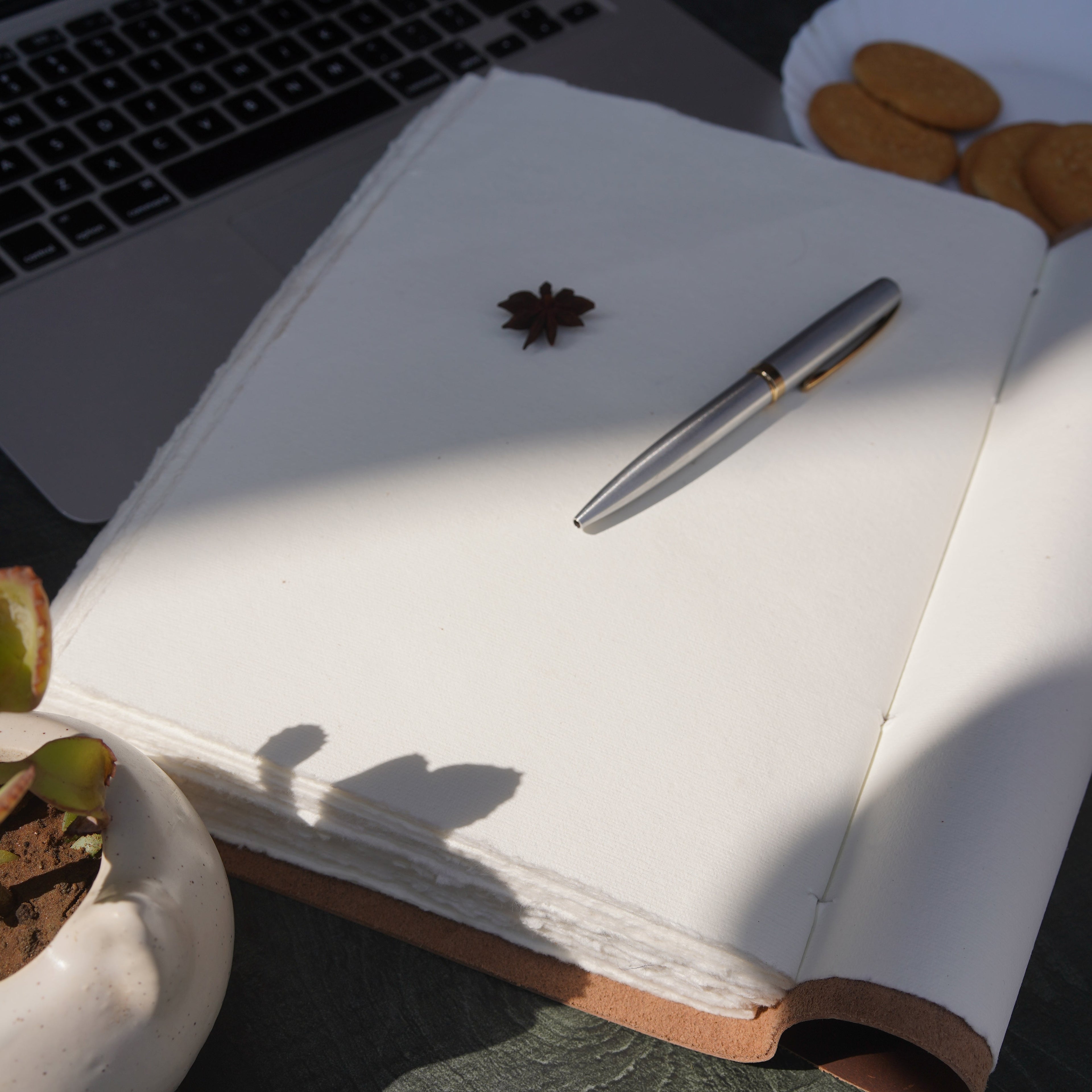 Artisan's Ledger A4 Vintage Leather Journal Notebook