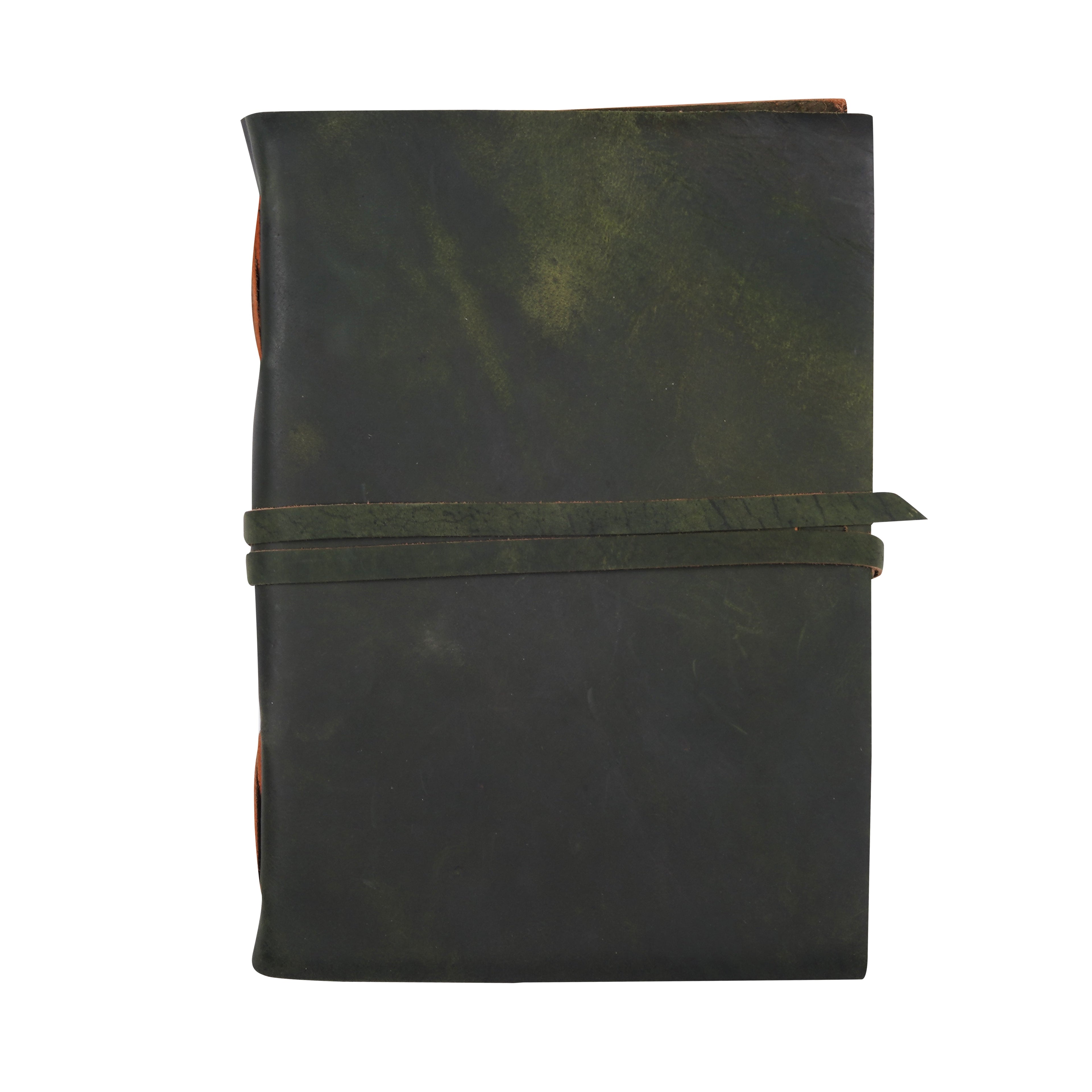 Rustic Reverie - Handcrafted A4 Leather Journal
