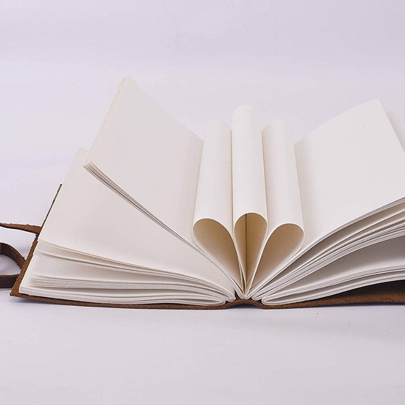 Handcrafted Leather Journal - Tree of Life Design | Leatherly