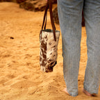 Genuine Cowhide Tote Bag - Amara