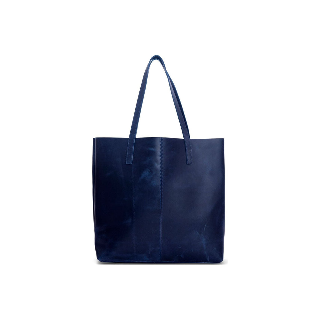 Personalized Tote Custom Brown Leather Tote Bag