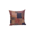Luxurious Lumbar Leather Cushion Cover in Tan