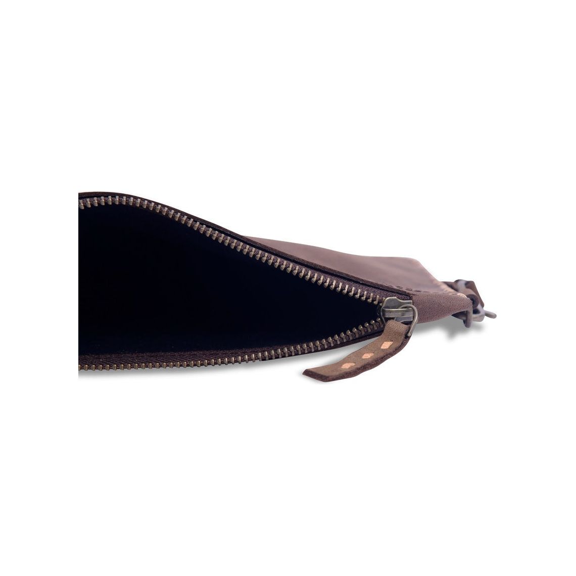 Classic Combination Leather Clutch Crossbody Bag