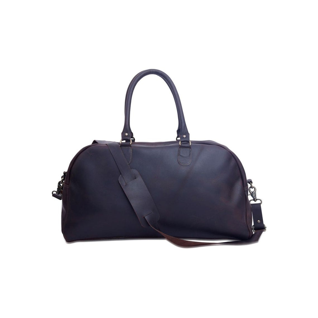 Artisanal Protection Handmade Leather Duffle Weekender bag
