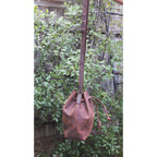 Tan Temptation Leather Crossbody Bag