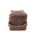 Large Mens Leather Toiletry Bag