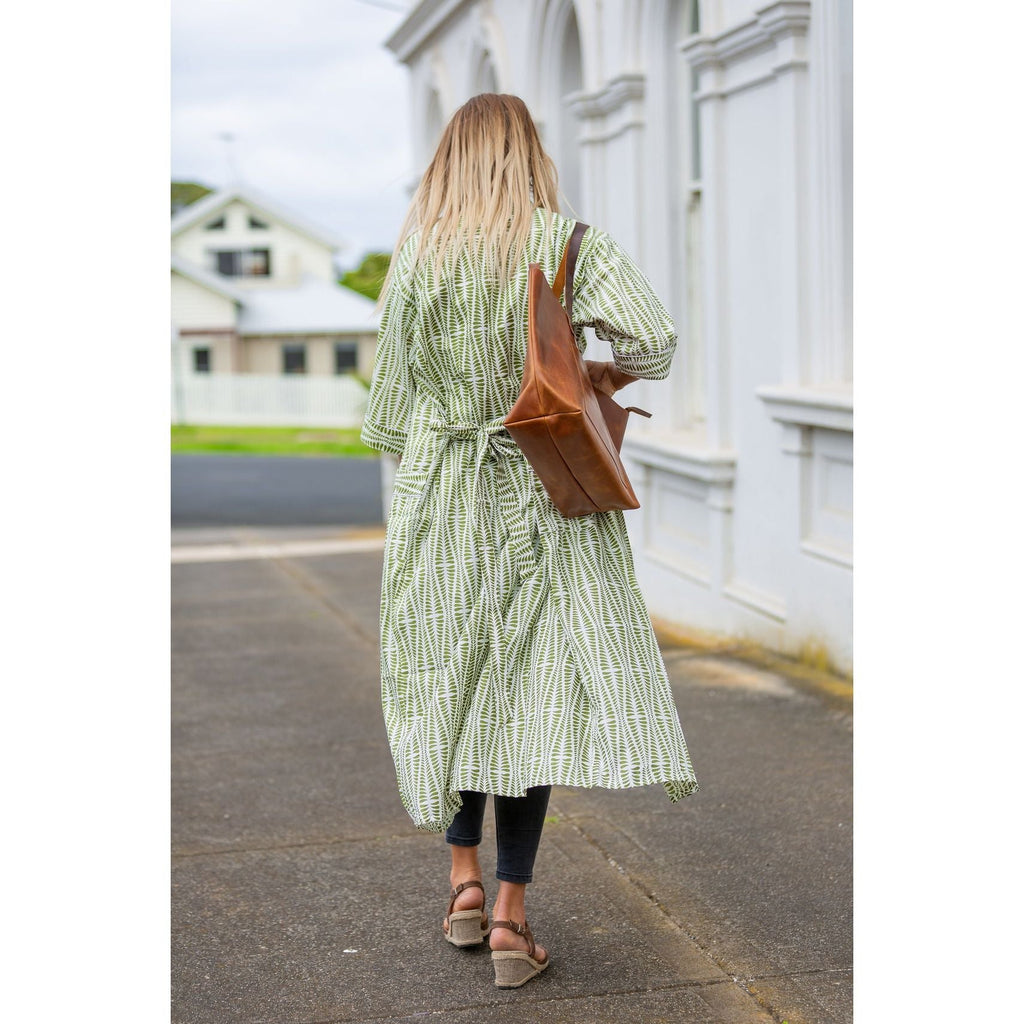 Customized Classic Brown Leather Tote Bag