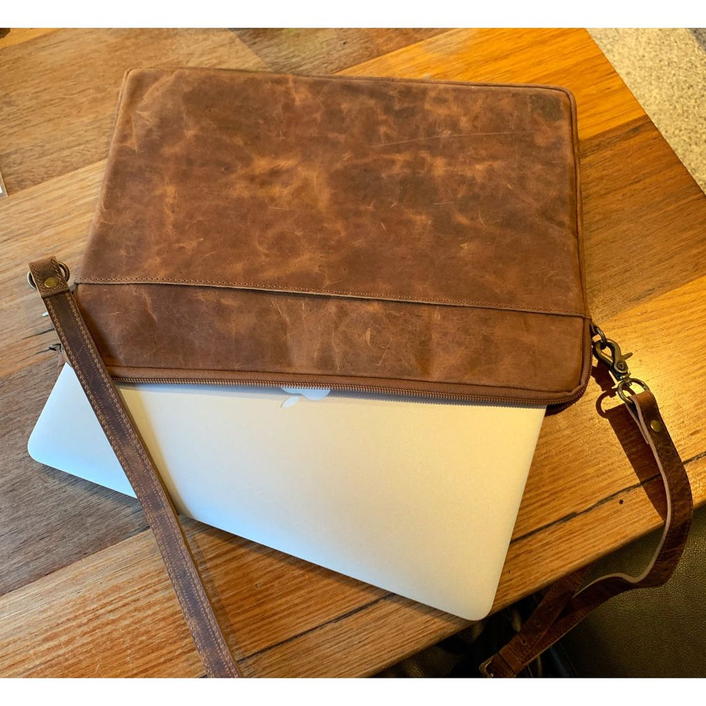 Exquisite Edition Leather Macbook Sleeve Laptop Bag