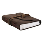 Vintage Elegance Recycled Leather Journal