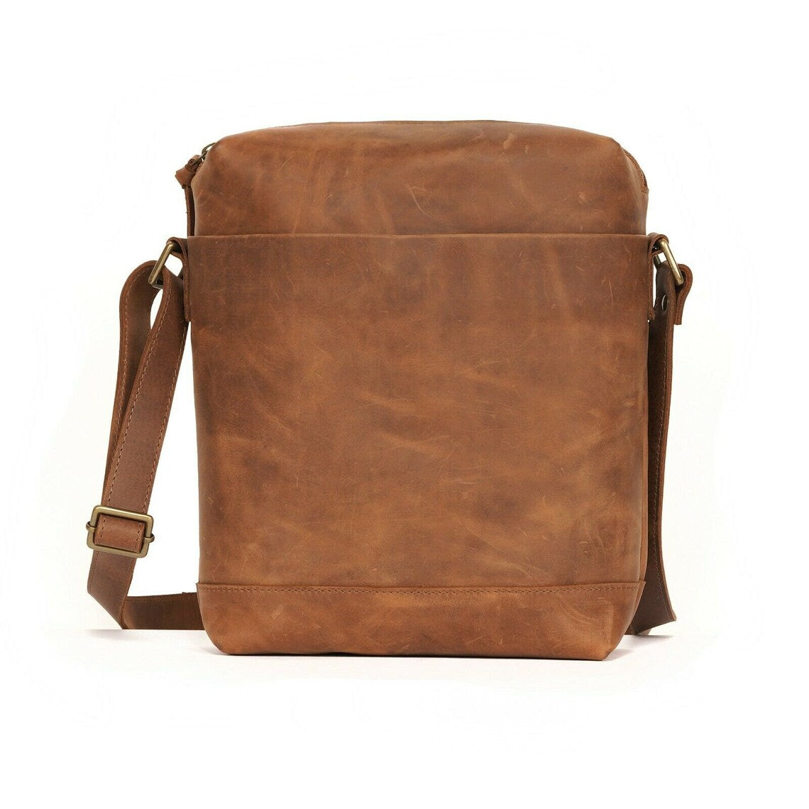 Wanderlust Essential Genuine Leather Messenger Bag