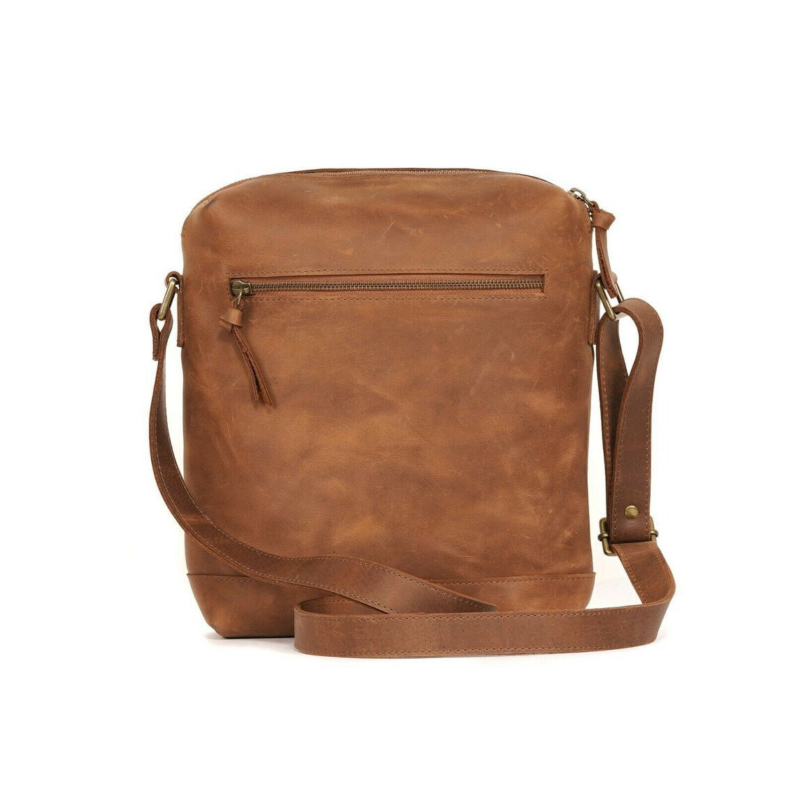Wanderlust Essential Genuine Leather Messenger Bag