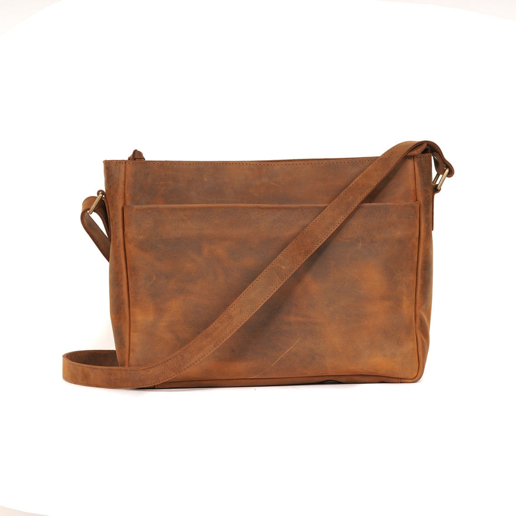 Limited Edition Leather Crossbody Tote Bag