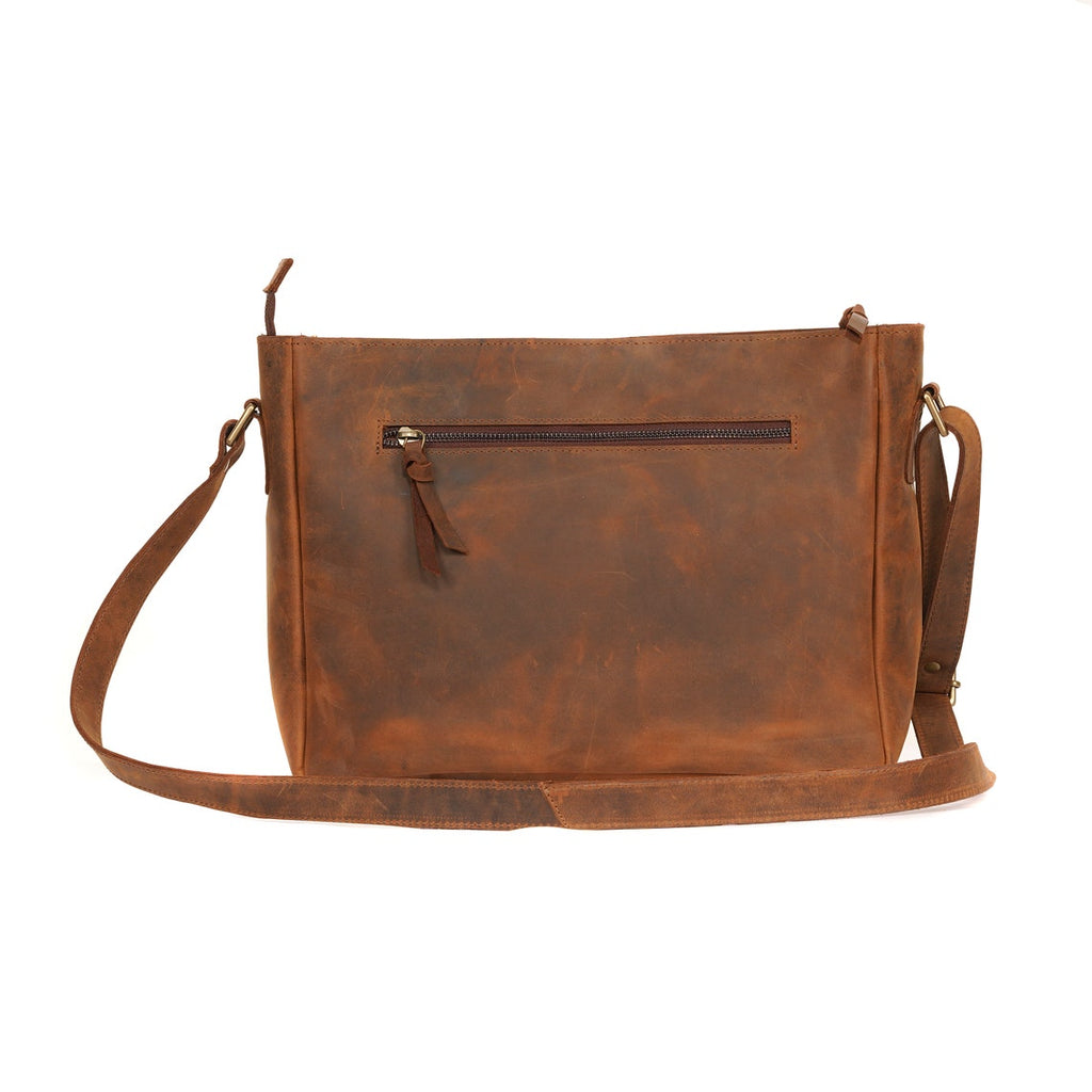 Limited Edition Leather Crossbody Tote Bag