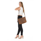 Limited Edition Leather Crossbody Tote Bag