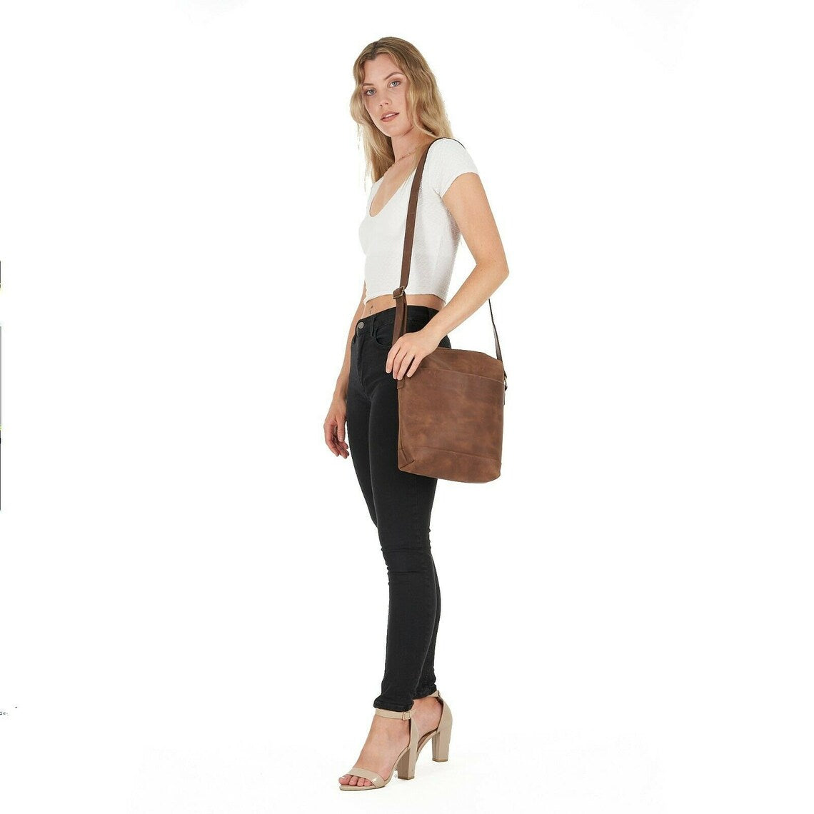 Wanderlust Essential Genuine Leather Messenger Bag