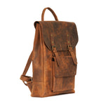 City Adventurer Handcrafted Leather Backpack