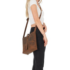 Travel in Style Genuine Leather Crossbody Bag