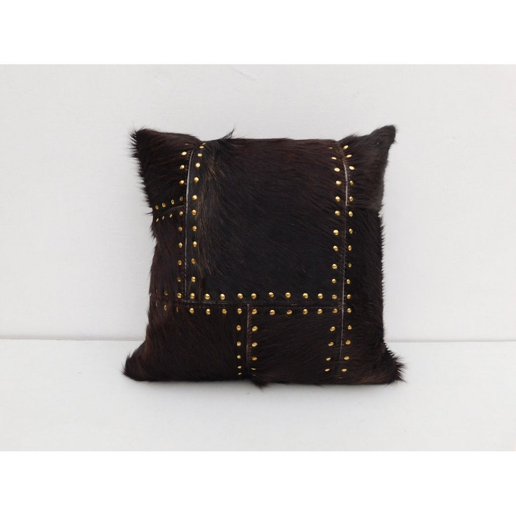 Timeless Cowhide Charm Leather Cushion Pillow Covers