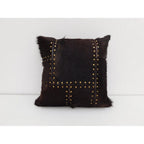 Timeless Cowhide Charm Leather Cushion Pillow Covers