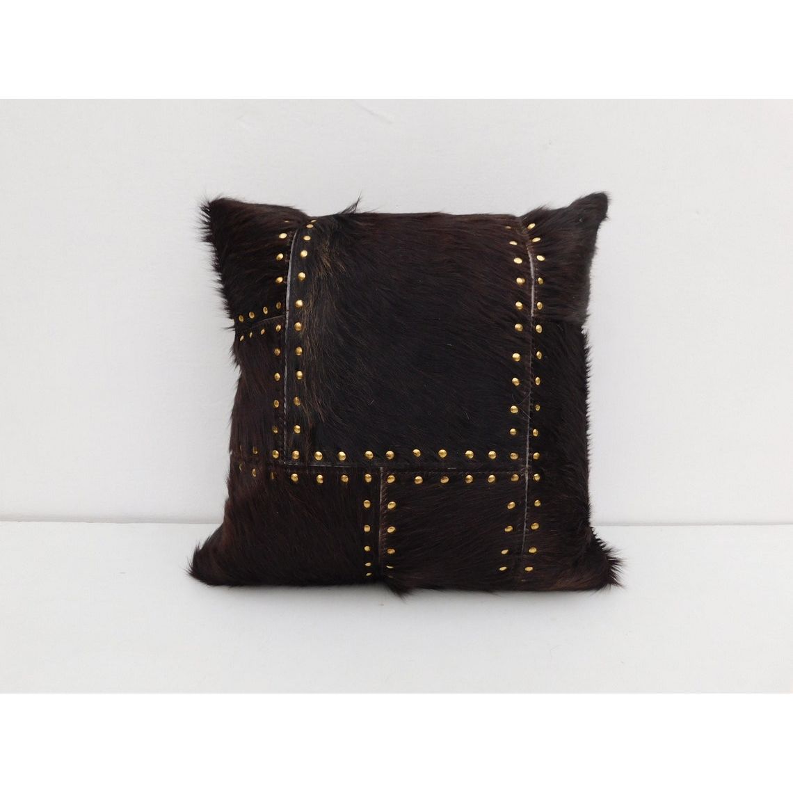 Timeless Cowhide Charm Leather Cushion Pillow Covers