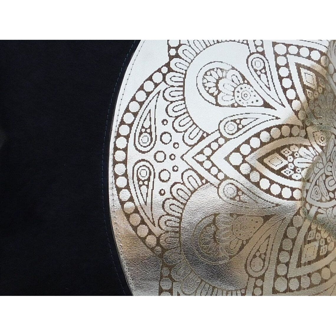 Artisanal Leather Floor Cushion