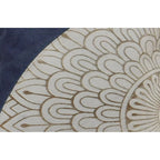 Luxurious Moroccan Pouf: Leather Floor Cushion