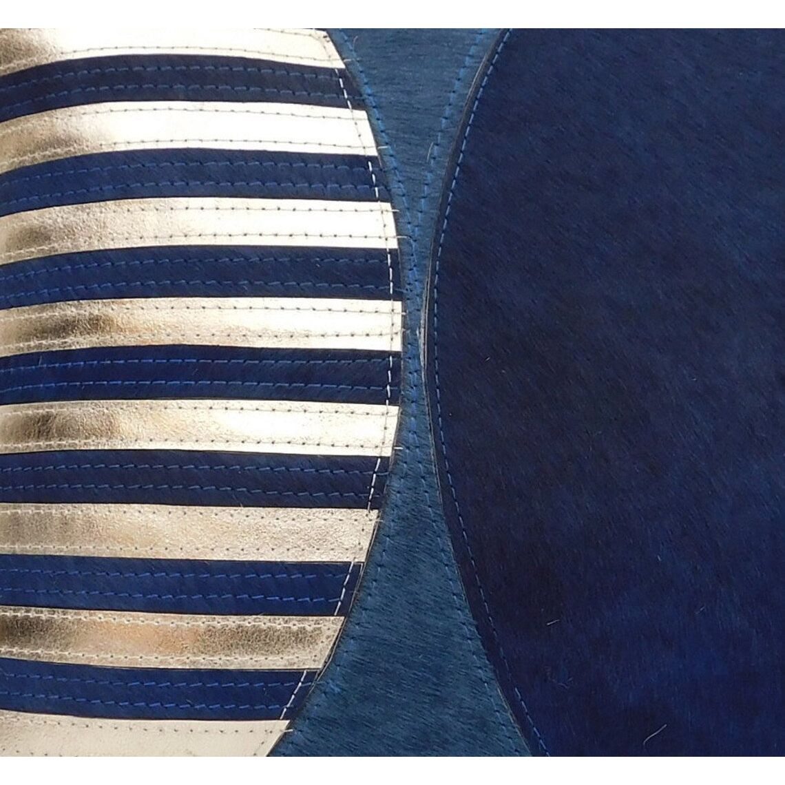 Bohemian Chic Leather Cushion Pillow Covers