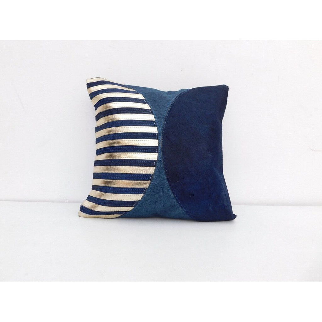 Bohemian Chic Leather Cushion Pillow Covers