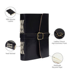 Eco-Chic Essential Vintage Leather Journal