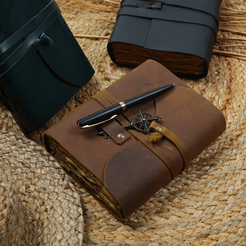 Dynamic Duo Vintage Leather Journals