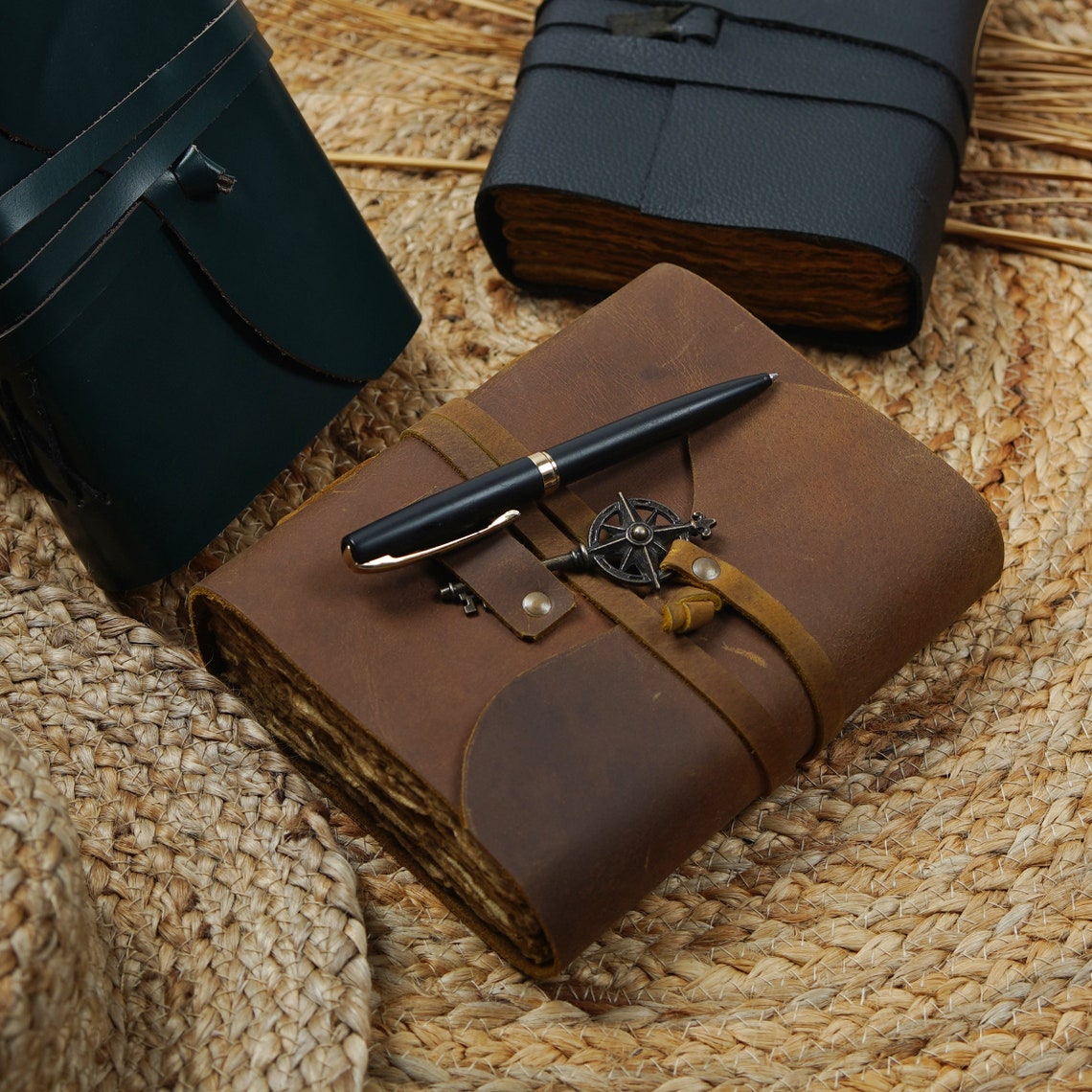 Dynamic Duo Vintage Leather Journals