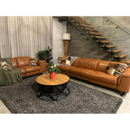 Sleek Cowhide Charm Black and White Leather Cushion Pillow Covers