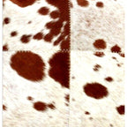 Contemporary Cowhide Delight Cushion Pillow Covers