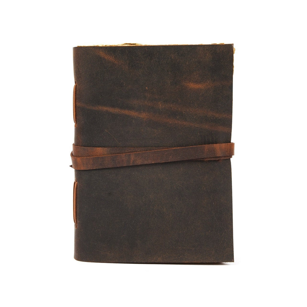 Retro Reverie A4 Vintage Leather Journal for Creative Explorations