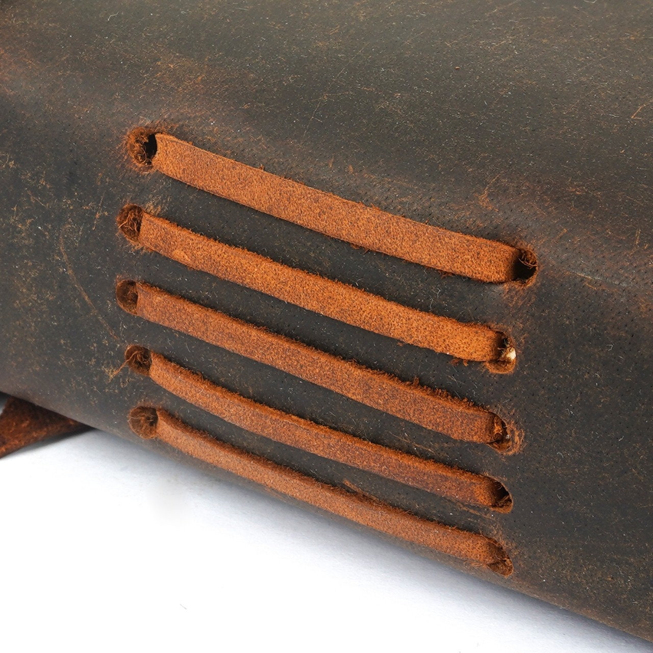 Retro Reverie A4 Vintage Leather Journal for Creative Explorations