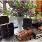 Duo of Nostalgia Vintage Leather Journals