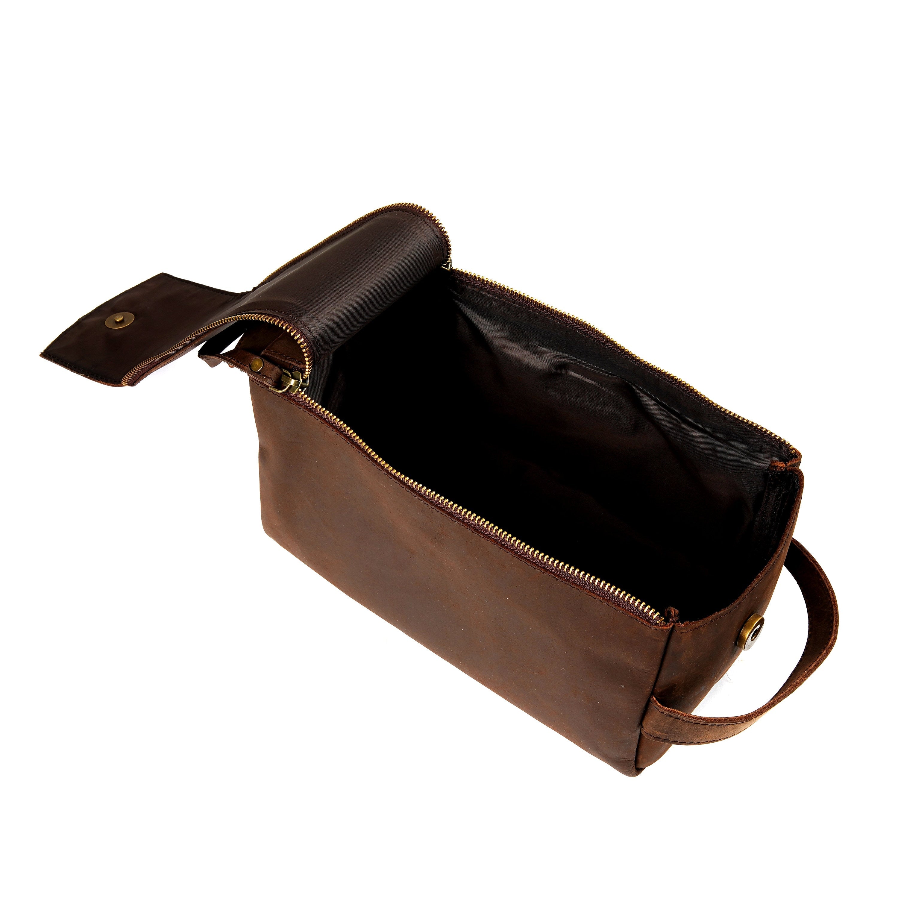 Groomsmen Essential Personalized Leather Dopp Kit